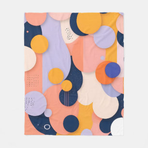 Colour Sphere Fusion Fleece Blanket