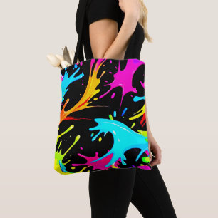Colour Splash: Abstract Art Tote Bag