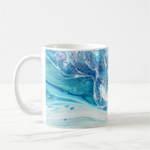 Colour Splash: Acrylic Abstract Background Coffee Mug