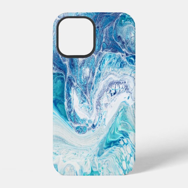 Colour Splash: Acrylic Abstract Background iPhone Case (Back)