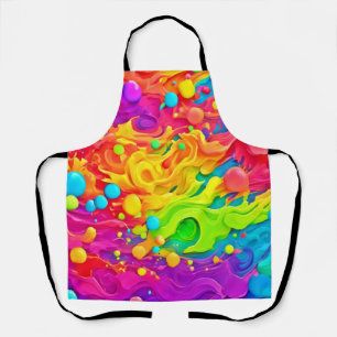  Colour Splash Backdrop Apron