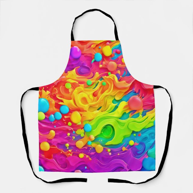  Colour Splash Backdrop Apron (Front)