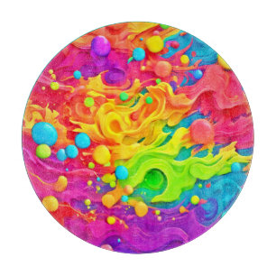  Colour Splash Backdrop Cutting Board