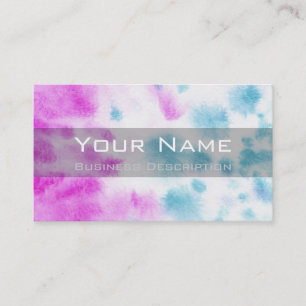Colour splash Business Card
