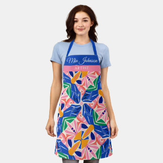 Colour Splash Custom Name Apron