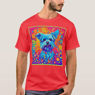 Colour Splash: Maltese Puppy Painting T-Shirt