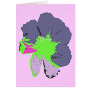 Colour Splash/ PopArt Flower