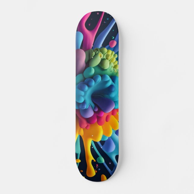 Colour Splash  Skateboard (Front)