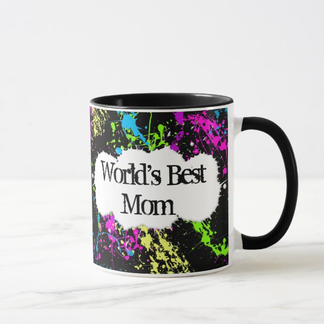 Colour Splash World's Best Mum Mug (Right)