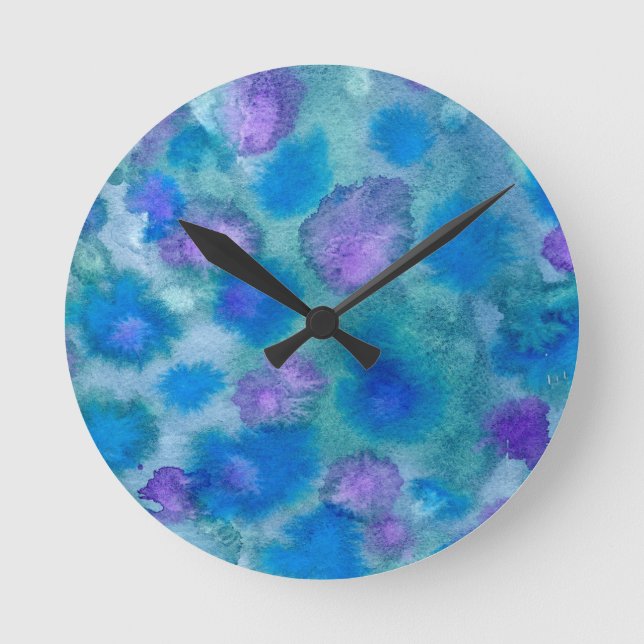 Colour Splatz Wall Clock (Front)
