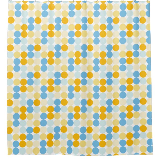 Colour Spots 02 Shower Curtain (Front)