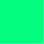 colour spring green standing photo sculpture<br><div class="desc">colour spring green 00FF7F</div>