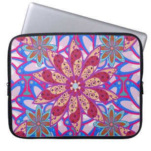 Colour Spring Theme seamless pattern Background. C Laptop Sleeve