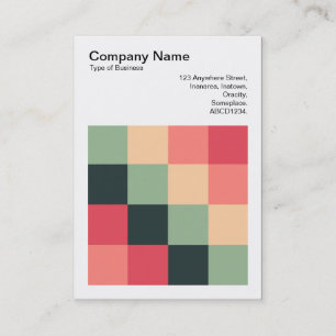 Colour Squares - 015 Business Card