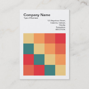 Colour Squares - 017 Business Card