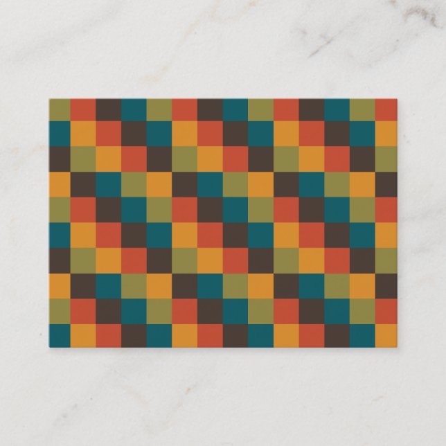Colour Squares 03 Business Card (Front)