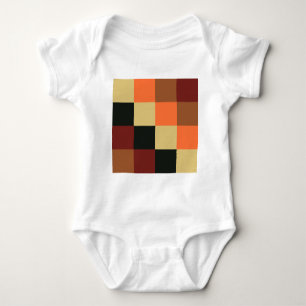 Colour Squares Baby Bodysuit