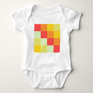 Colour Squares Baby Bodysuit