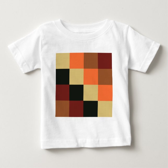 Colour Squares Baby T-Shirt (Front)
