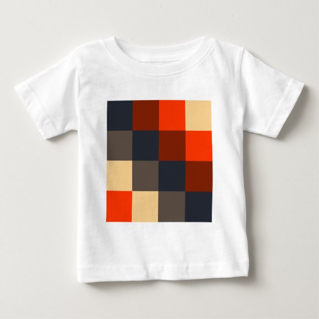 Colour Squares Baby T-Shirt (Front)