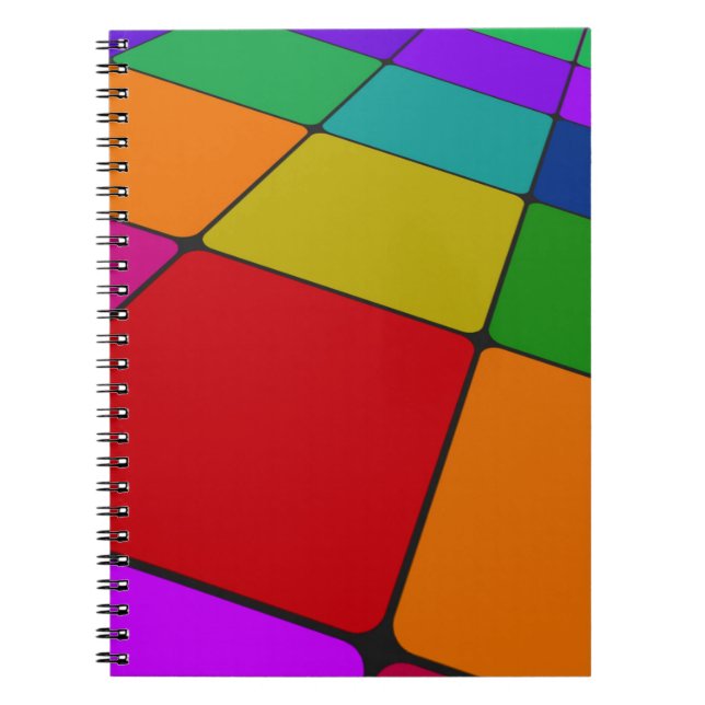 Colour Squares Notebook (Front)