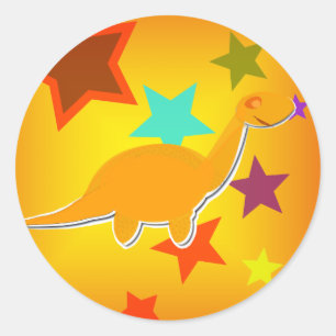 Colour Stars Dinosaur Stickers
