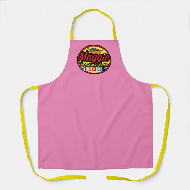 Colour Strap Apron (Front)