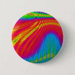 Colour Streaks 6 Cm Round Badge