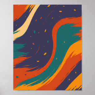 Colour Streams – A Flow of Energy and Joy Poster
