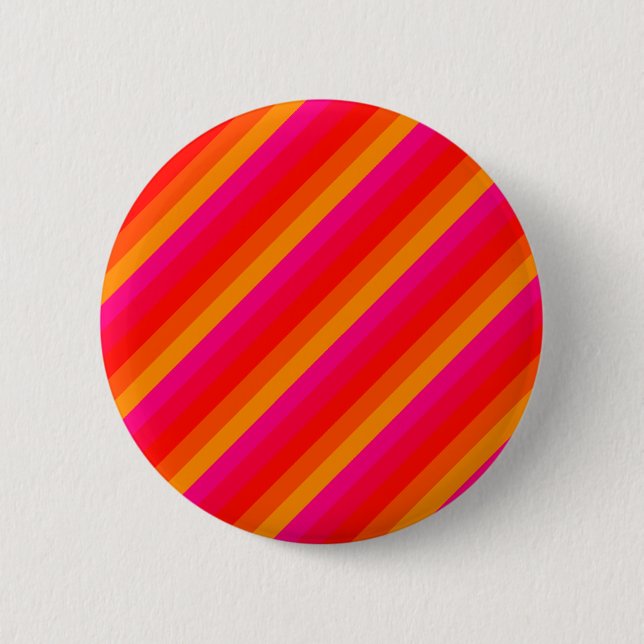 Colour Stripe - 04 6 Cm Round Badge (Front)