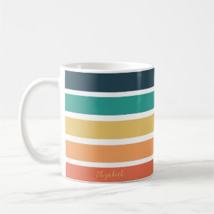 Colour Stripe Coffee Mug