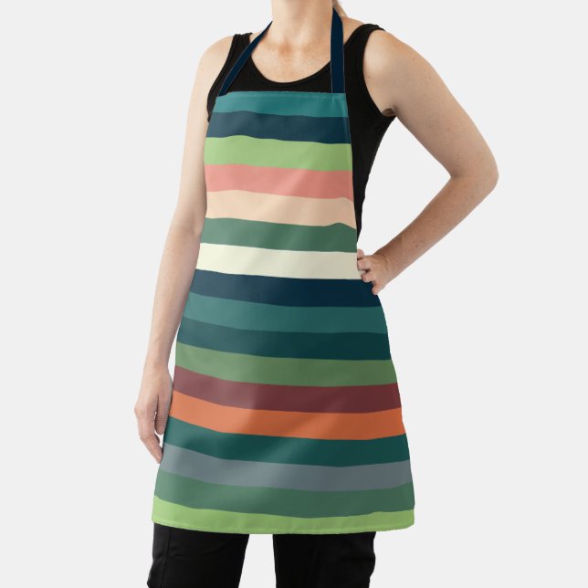Colour Stripes  Apron (Insitu)