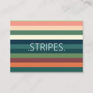 Colour Stripes Business Card