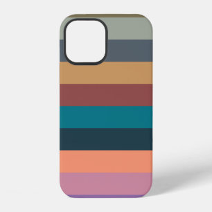 colour stripes colourful pastel Case-Mate samsung iPhone 12 Case