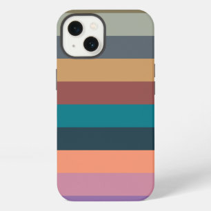 colour stripes colourful pastel iPhone 13 case