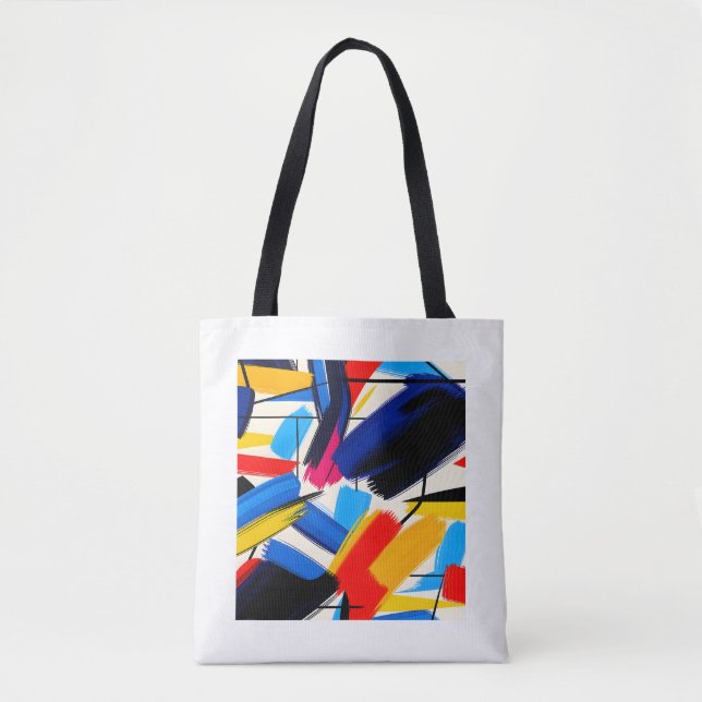 Colour Stroke Tote Bag (Front)