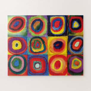 Colour Study by Wassily Kandinsky Jigsaw Puzzle