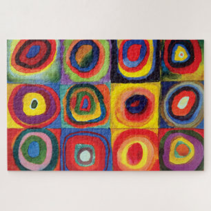Colour Study by Wassily Kandinsky Jigsaw Puzzle
