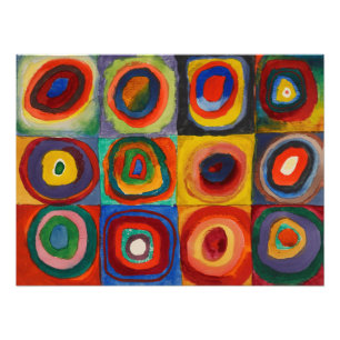 Colour Study by Wassily Kandinsky Photo Print