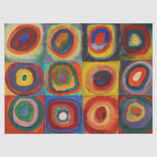Colour Study by Wassily Kandinsky Tissue Paper