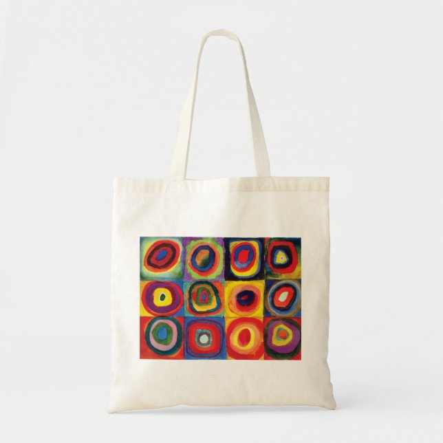 Colour Study by Wassily Kandinsky Tote Bag (Front)