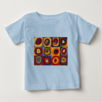 Colour Study of Squares Circles