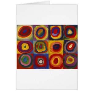 Colour Study of Squares Circles by Kandinsky