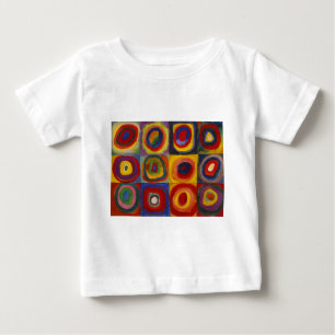 Colour Study of Squares Circles by Kandinsky Baby T-Shirt