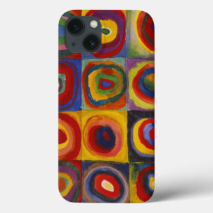 Colour Study of Squares Circles by Kandinsky iPhone 13 Case