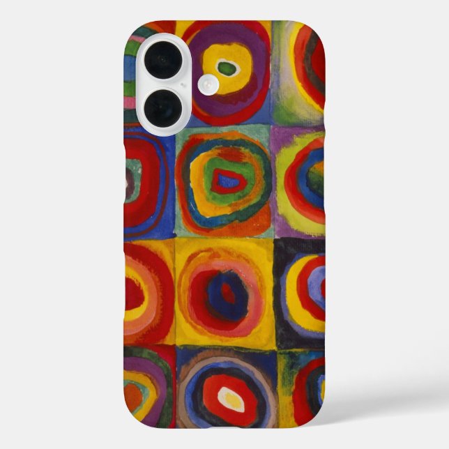 Colour Study of Squares Circles by Kandinsky Case-Mate iPhone Case (Back)