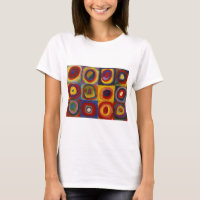 Colour Study of Squares Circles