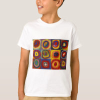 Colour Study of Squares Circles