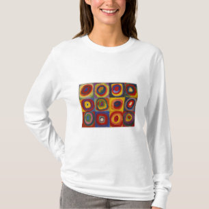 Colour Study: Squares with Concentric Circles T-Shirt