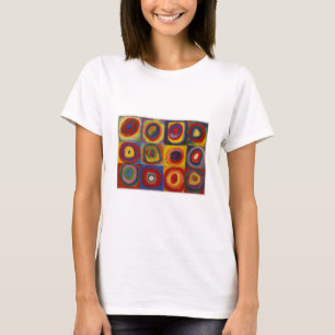 Colour Study: Squares with Concentric Circles T-Shirt